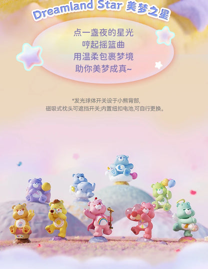 FUNISM オリジナル正規品 CareBears ヒーリングプラネットシリーズ ブラインドボックスフィギュア モデル ハンドメイド デスクトップオーナメント おもちゃ 誕生日ギフト