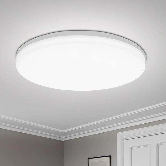 ラウンドLEDシーリングライトモダンホーム装飾天井照明器具18/24/36/48Wリビングルームベッドルーム屋内キッチン照明