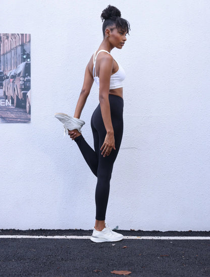 Women's Super Soft Leggings High Elasticity No See Through Workout Yoga Running Athletic Push Up Gym Long Fitness Leggings