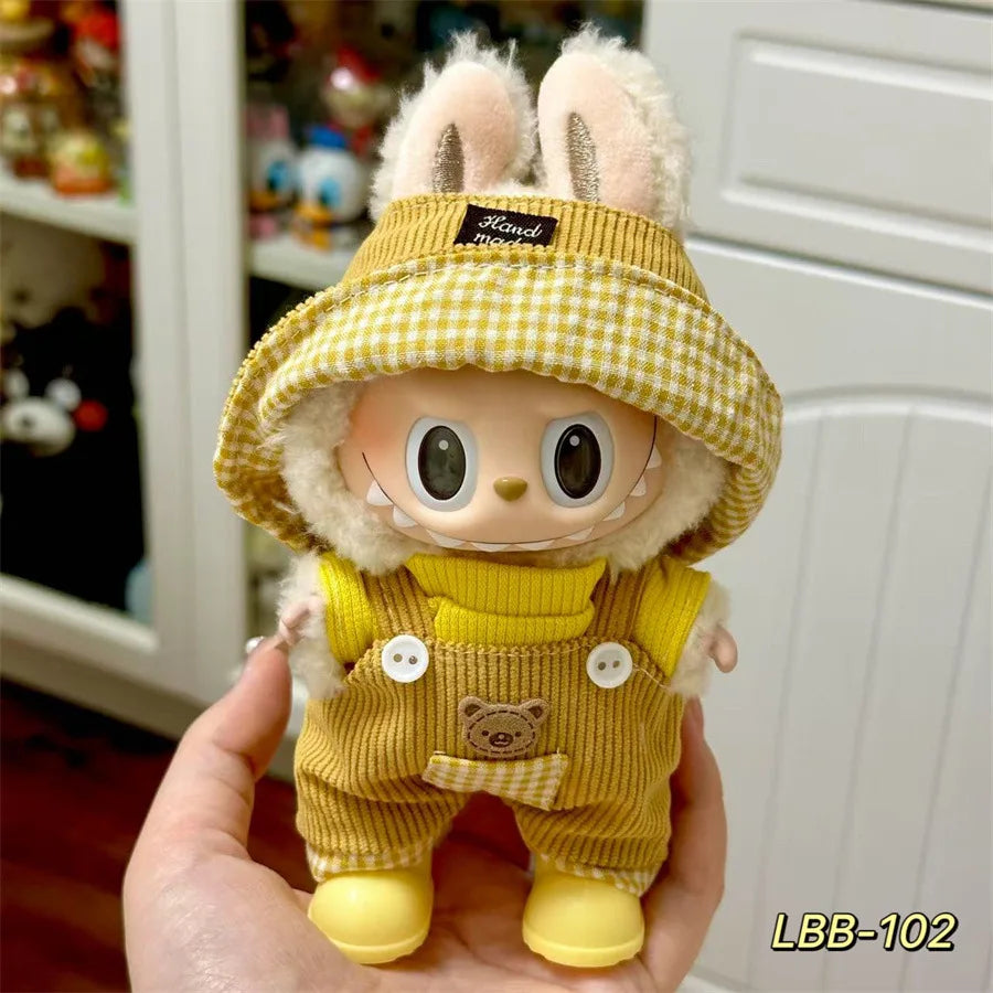 V1 V2 V3 NEW ミニドール服セット アクセサリー 韓国Kpop Exo 17cm Labubu アイドル クール ハンサム 衣装 ギフト