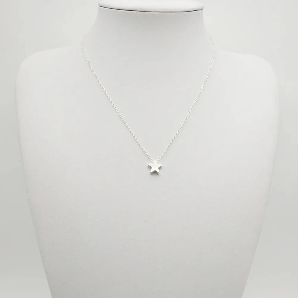 2024年新作レディースチョーカーゴールド/シルバーカラーチェーンスターハートチョーカーネックレスジュエリーCollana Kolye Bijoux Collares Mujer Collier