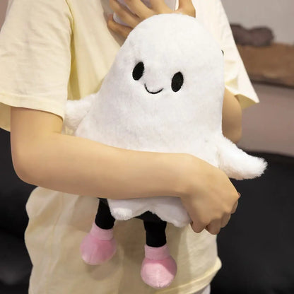 Latest Halloween Ghost Pumpkin Doll Stuffed Plush Toy Handmade Doll Cartoon Anime Cute Birthday Gift for Friends Fun Doll