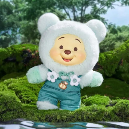 New Disney Winnie The Pooh Candy Series Blind Box Cute Vinyl  Doll Face Pendant Pupu Bear Doll Fashion Trend Toy Kids Gifts