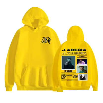 Rapper J Abecia La Verdad Album Tour Hoodies Men Women Harajuku Hip Hop Music Sweatshirt Casual Long Sleeve Pullovers Streetwear