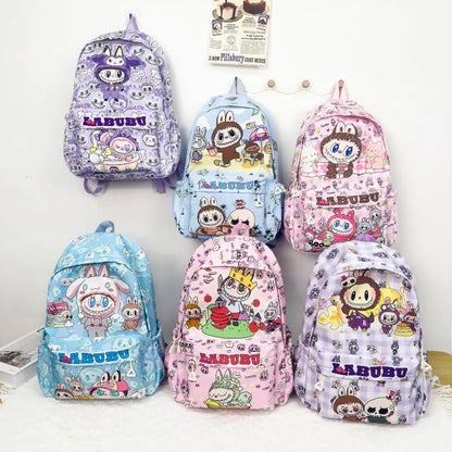 New Cartoon Kids Backpack Large Capacity Cute School Bag for Kindergarten Children