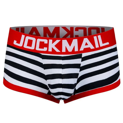 Men's Panties Jockstraps Men Underwear Gay Thong Man Boxer Shorts Underpants Slip Sexy Cotton Pouch Cuecas Gay Thongs G String