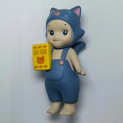 ソニーエンジェル ブラインドボックス キャットライフシリーズ ミニキャットアクションフィギュア おもちゃ 高品質オーナメント 人形 ファン 子供 クリスマスギフト