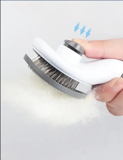 ペット犬用ヘアブラシ 猫用コーム グルーミング＆ケア 猫用ブラシ ステンレススチール製コーム 長毛犬用 ペットの掃除 犬用アクセサリー