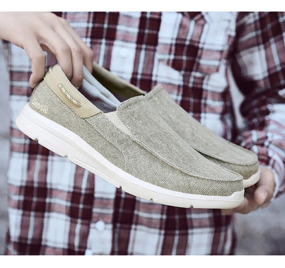 Loafers For Men Shoes Autumu New Men Canvas Shoes Classic Leisure Shoes Comfortable Breathable Sneakers For Men Loafers