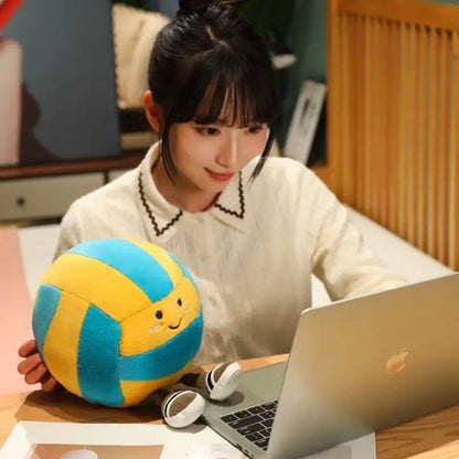 Jellycat バレーボール人形ぬいぐるみハンドメイド人形漫画アニメかわいい枕クッションホーム子供の誕生日プレゼント人形