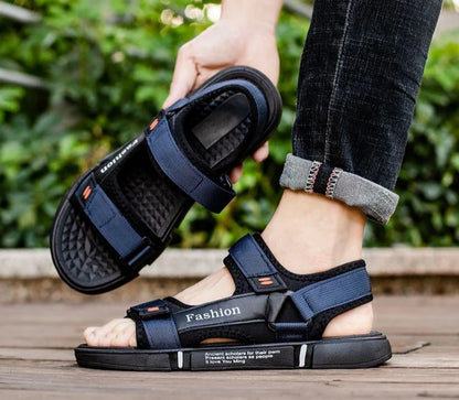 Men Sandals Summer Leisure Holiday Sandals Men Shoes New Comfortable Outdoor Sneakers Male Retro Casual Beach Sandals