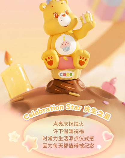 FUNISM オリジナル正規品 CareBears ヒーリングプラネットシリーズ ブラインドボックスフィギュア モデル ハンドメイド デスクトップオーナメント おもちゃ 誕生日ギフト