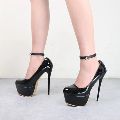 Ankle Belt Black O-Ring Ankle Punk Leather Feather Anklet Men's Women Alloy Pendant Accessories YK2 Ankle Belt