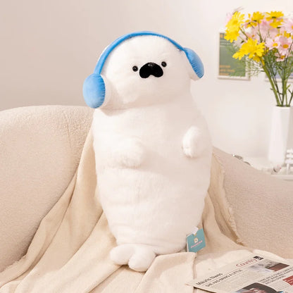 高品質 本物 かわいい 漫画 海の生き物 カワウソ ぬいぐるみ 枕 ヘッドセット ブルーシール カワウソ ぬいぐるみ 誕生日プレゼント