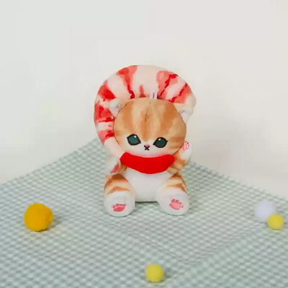 Hot Sale Genuine Yoyo Japanese Style Cute Mofusand Plushie Shark Cat Series Soft Stuff Hanging Keychain Pendant Gifts For Friend