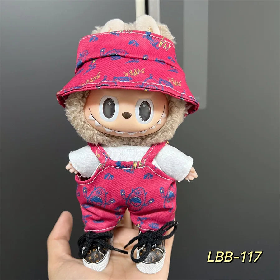 V1 V2 V3 NEW ミニドール服セット アクセサリー 韓国Kpop Exo 17cm Labubu アイドル クール ハンサム 衣装 ギフト