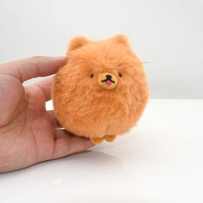 エールぬいぐるみ しっぽ振り！ポメラニアン ギミックマスコット かわいい 12cm 犬 子犬 ぬいぐるみ