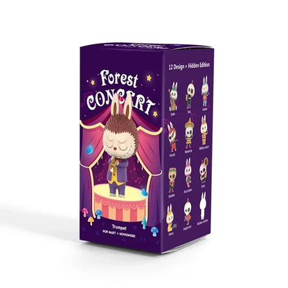 POP MART Labubu Forest Concert Blind Box Mystery Box Guess Bag Toys Doll Cute Anime Figure Desktop Ornament Collection Gift Cute