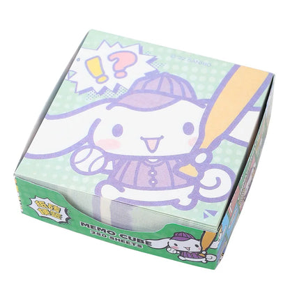 250 Pieces of Sanrio Creative Cute Kuromi Cinnamon Dog Family Sticky Notes Ins Girls Cartoon High-value Hand Note Stickers
