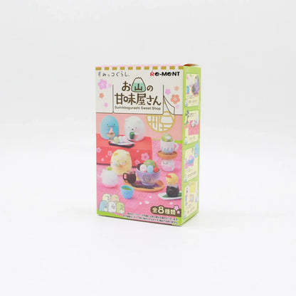 Sumikko Gurashi Sweet Shop Blind Box Toys Mini Figures Scene Shirokuma Penguin Tonkatsu Neko Tokage Doll Toys Kids Gifts
