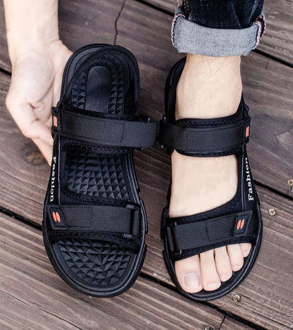 Men Sandals Summer Leisure Holiday Sandals Men Shoes New Comfortable Outdoor Sneakers Male Retro Casual Beach Sandals
