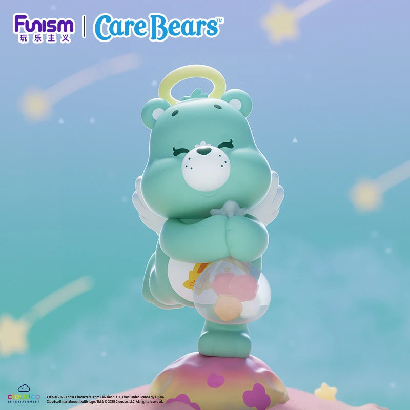 FUNISM Original Genuine CareBears Healing Planet Series Blind Box Figures Model Handmade Desktop Ornament Toy Birthday Gift