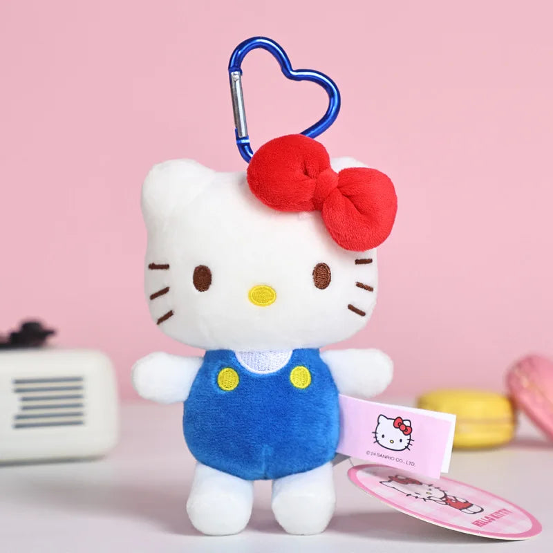 サンリオ ハローキティ シナモロール クロミ マイメロディ ポチャッコ キーチェーン ぬいぐるみ バッグチャーム カートゥーン かわいい 学生 ギフト