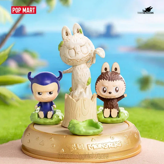 POP MART LABUBU THE MONSTERS Play Games Together Series Scene Blind Box Guess Bag Mystery Box Toys Doll Anime Figure Ornaments