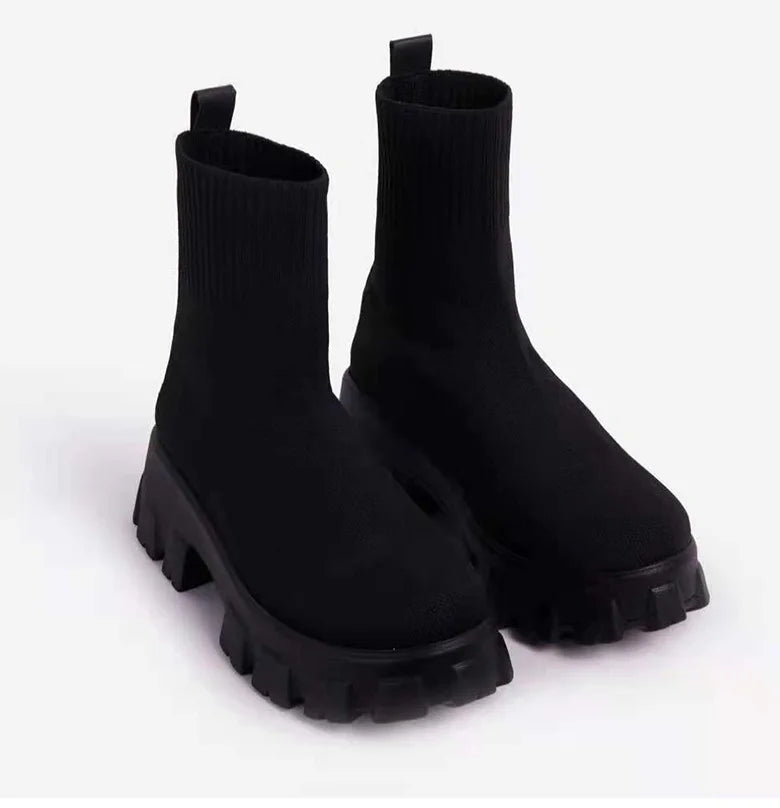 Women's Sneaker Fashion Platform Sneakers For Women's Sports Shoes With Heels Casual Zapatillas Mujer White Shoes Woman Footwear