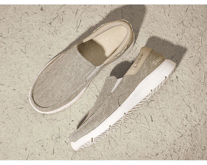 Loafers For Men Shoes Autumu New Men Canvas Shoes Classic Leisure Shoes Comfortable Breathable Sneakers For Men Loafers