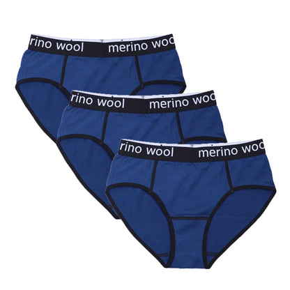Women's 100% Merino Wool Bikini Brief Merino Underwear Lightweight Briefs Women Sports Active Panties Soft Breathable Anti-Odor