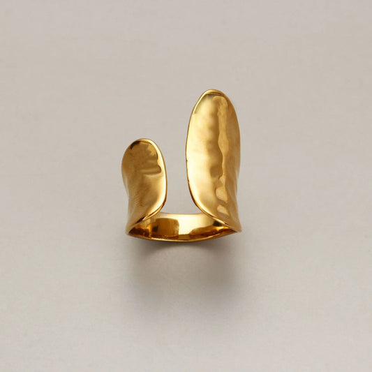 New Minimalist Gold Color Rings for Women Couples New Fashion Vintage Punk Irregular Geometric Birthday Party Jewelry Gifts