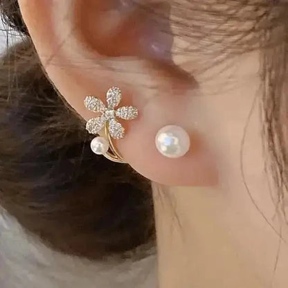 925 Silver Needle Korean Fashion Dream Colorful Crystal Earrings For Women Jewelry 2025 Trending Luxury Cube Sugar Stud Earrings