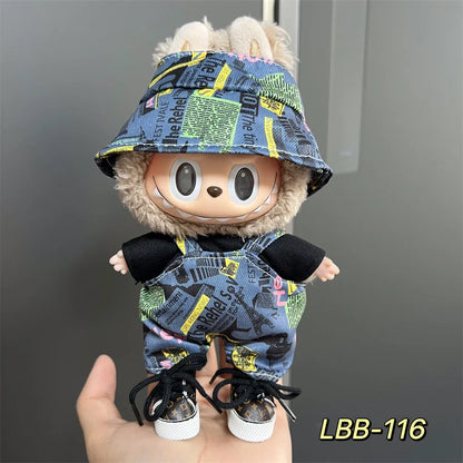 V1 V2 V3 NEW ミニドール服セット アクセサリー 韓国Kpop Exo 17cm Labubu アイドル クール ハンサム 衣装 ギフト