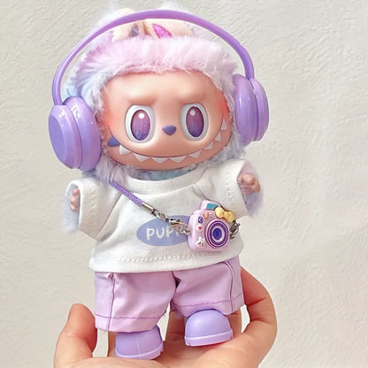 【No doll】17cmラブブ用かわいいデコレーション小さな服 v1/v2/v3 ベビー服 クールセーター ラブブアクセサリーとして着せられるドール用