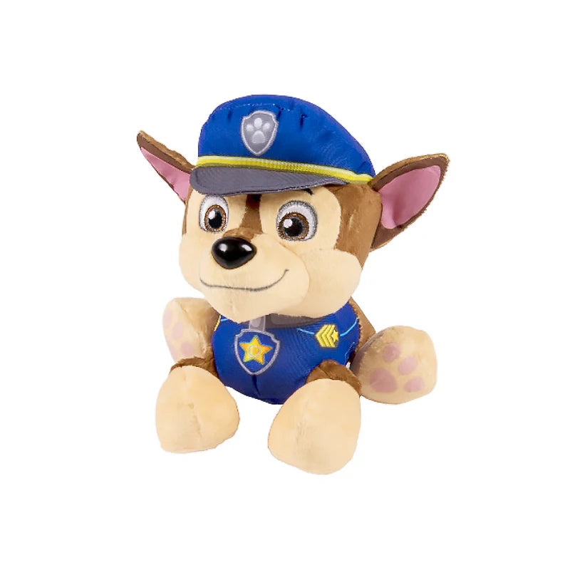 Paw Patrol Plush Toy Action Figure Ryder Marshal Zuma Everest Cartoon Model Two postures Plush Toy Children's Birthday Party Gif