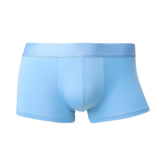 アイスシルク下着 メンズ下着 夏 通気性 U凸 ワンピース シームレス ボクサーブリーフ 抗菌 クロッチ 薄型 大きいサイズ
