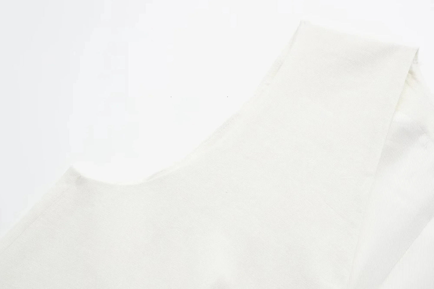 TRAFZA Women's Fashion Solid Linen Waistcoat Top V Neck Button Loose Casual Vest Summer Woman Streetwear Chic Vests Waistcoat