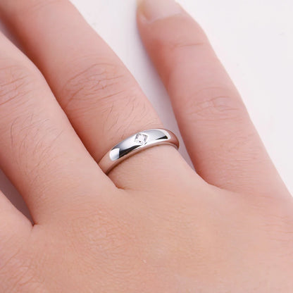 Ehhai GRA Certified Princess Cut Moissanite Ring for Women 925 Sterling Silver Engagement Promise Wedding Band Fine Jewelry Gift