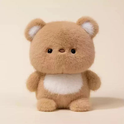 15CM かわいい動物ぬいぐるみ 子供用テーブル人形飾り コンパニオン人形 誕生日 クリスマス ギフト 柔らかい睡眠コンパニオン かわいい