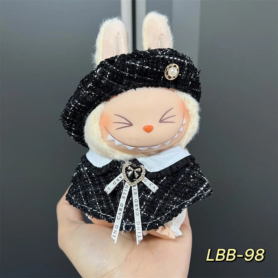 V1 V2 V3 NEW ミニドール服セット アクセサリー 韓国Kpop Exo 17cm Labubu アイドル クール ハンサム 衣装 ギフト