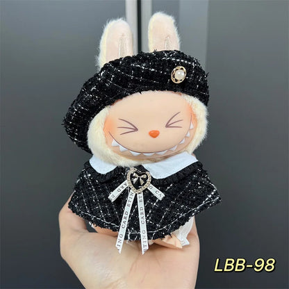 V1 V2 V3 NEW ミニドール服セット アクセサリー 韓国Kpop Exo 17cm Labubu アイドル クール ハンサム 衣装 ギフト