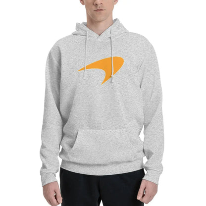 M-McLarens Papaya Logo Hoodies Men Women Casual Pullover Sweatshirts Fashion Long Sleeve Hooded Autumn Winter