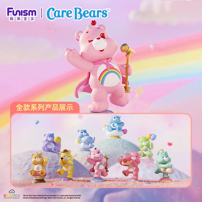 FUNISM Original Genuine CareBears Healing Planet Series Blind Box Figures Model Handmade Desktop Ornament Toy Birthday Gift