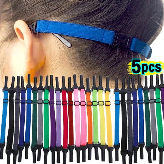 1/5pcs Glasses Chain For Kids Adults Sunglasses Strap Children Glasses Safety Band Strap Retainer Cord Holder Sport Glasses Rope