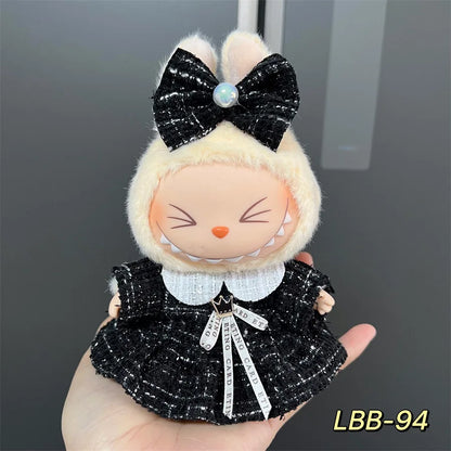 V1 V2 V3 NEW ミニドール服セット アクセサリー 韓国Kpop Exo 17cm Labubu アイドル クール ハンサム 衣装 ギフト