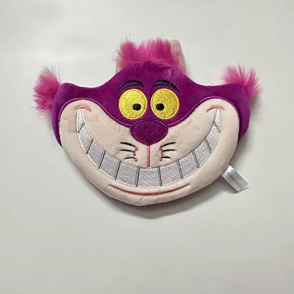 Miniso & Disney Alice In Wonderland Peripheral Accessories Kawaii Cheshire Cat Plush Cute Crossbody Bag for Girl Shoulder Bag