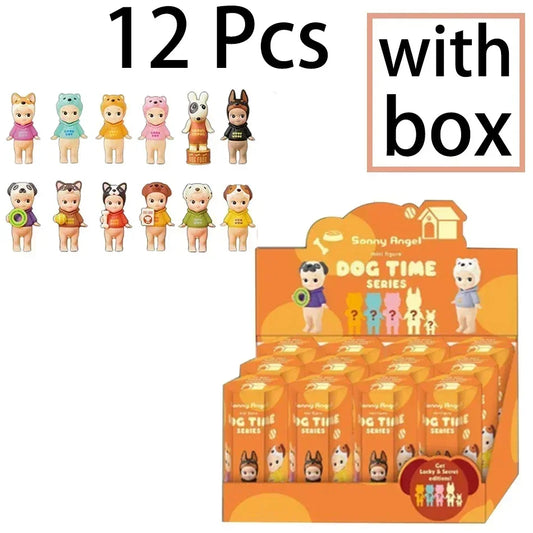 2025 Dog Weather Dreaming Animal Action Model Dolls Christmas Presents  New Beautifuls Angel Amine Hippos Mini Figure Blind Box