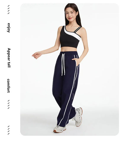 Sports Trousers for Women in Summer Cool Windproof Outdoor Mountaineering Loose Casual Wide-leg Pants Sun Protection Trousers
