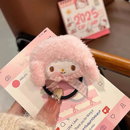 Anime Cartoon My Sweet Piano Hairpin Kawaii Melody Soft Hair Clip Pink Series Headwear Girls Hair Accessories Toy Gift
